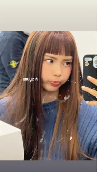 ロング カラー ‎✮ ナツキ‎‎✮のヘアスタイル