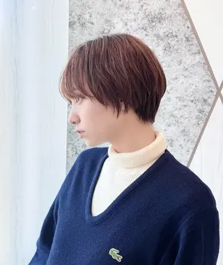 ショート foto所属・𝐁𝐋𝐔𝐄𝐓 /カット特化/新宿のヘアスタイル