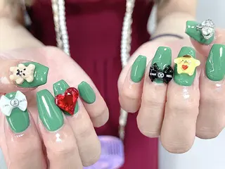 ネイル na🎀🎀na ちゅるちゅるのネイルデザイン