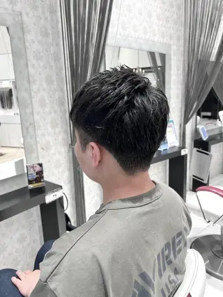 ショート メンズ 松原 梨華のヘアスタイル