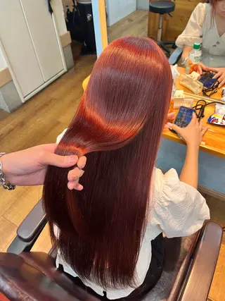 ロング カラー 🫧艶髪デザイナー 🫧白石航汰のヘアスタイル