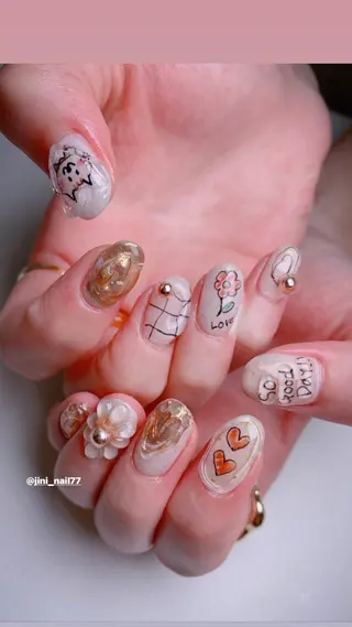 ネイル JINI NAIL所属・ジニ ネイルのネイルデザイン
