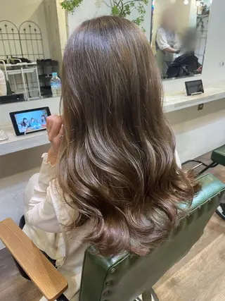 ロング カラー m ā l o.🌷 サカモトマイコのヘアスタイル