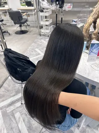 セミロング カラー 冬っぽカラー/ マツエク/ゆきなのマツエク・マツパデザイン