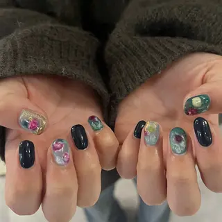 ネイル 小川 柚香のネイルデザイン