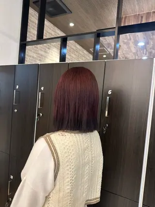 ミディアム カラー arl 豊田店のヘアスタイル