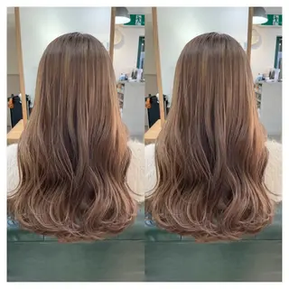 ロング カラー 村山 茉衣のヘアスタイル