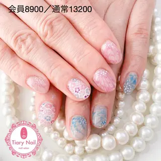 ネイル 💗🪽Tiary Nail🪽💗のネイルデザイン