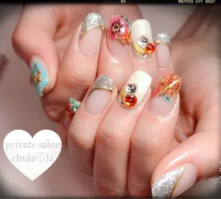 ネイル Chula♡la 豊見城市高安のネイルデザイン