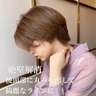 ショート 韓国くびれレイヤー 🇰🇷はづきのヘアスタイル