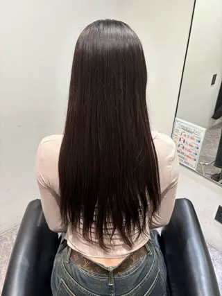 ロング カラー よしえ /心斎橋美容室のヘアスタイル