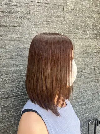 カラー Sakura モッズヘア宇都宮のヘアスタイル