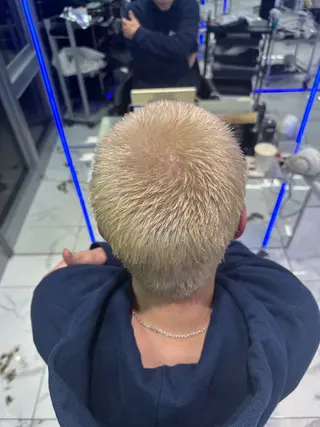 ショート カラー ヘアアレンジ メンズ MEN'S HAIR SENSE 神南 【メンズヘア センス 】所属・♥️モテ髪美容師♠️ REIのヘアスタイル