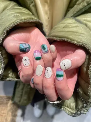 ネイル ano @anomukuiのヘアスタイル