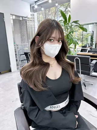 ロング kiti Sakaeのヘアスタイル