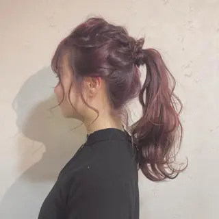 ロング ヘアアレンジ GOTODAY  神戸三宮店所属・Hatanaka Airiのヘアスタイル