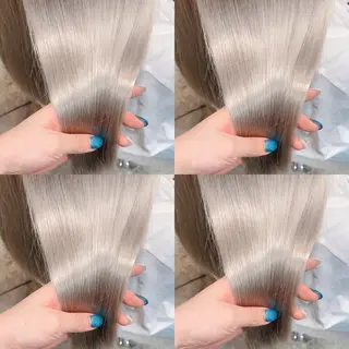 ミディアム カラー Minami. 🩵 再現性特化ヘアのヘアスタイル