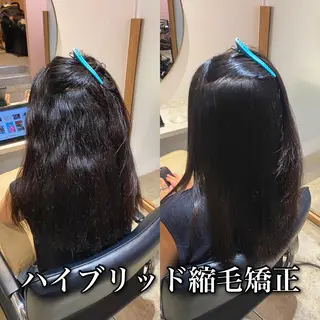 ロング パーマ ブリーチ縮毛矯正/ デサキ ショウヘイのヘアスタイル