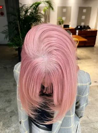 カラー ウルフとデザイン カラーの神のヘアスタイル