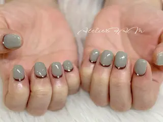 ネイル nail&eyelashsalon atelier fam上本町店所属・アトリエ FAMのネイルデザイン