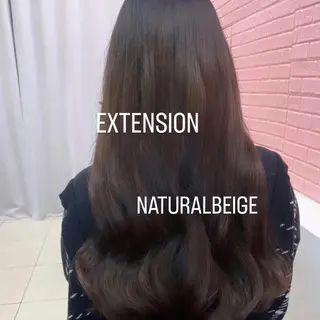 ロング エクステ🩵ブリーチ 韓国ヘア🩵KAEのヘアスタイル