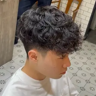 メンズ メンズ専門/パーマ 特化/栄/北出瑞貴のヘアスタイル
