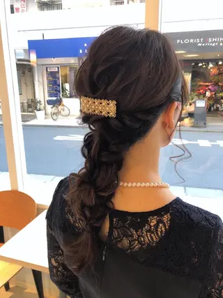 ヘアアレンジ 阿部 美咲のヘアスタイル