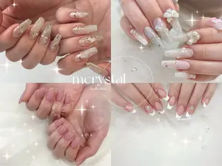 ロング Nailsalon M-crystalのネイルデザイン