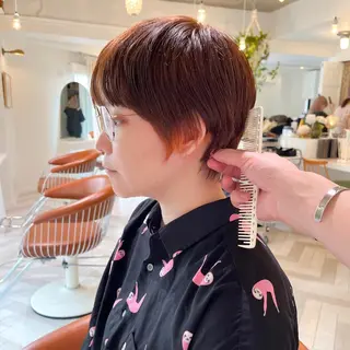 ショート カラー Memories 銀座所属・小顔💫似合わせ💫 ショート下村直也のその他イメージ