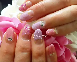 ネイル フルリール 【プライベートサロンのネイルデザイン