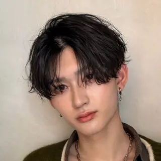 メンズ オイルだけでも決まる 【メンズ特化】千原のヘアスタイル