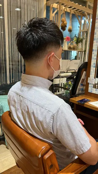 ショート メンズ メンズ特化美容師 井上大輔のヘアスタイル