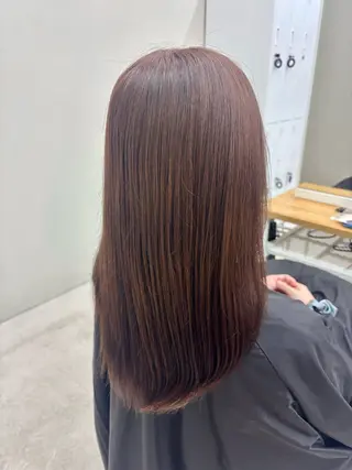 セミロング 𝗆𝗂𝗒𝗎 🐈🤍のヘアスタイル