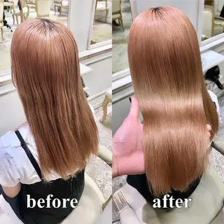 セミロング カラー Siesta所属・📣髪質改善縮毛矯正 特化美容師｜庭田📣のヘアスタイル