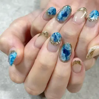 ネイル 東 千夏のネイルデザイン