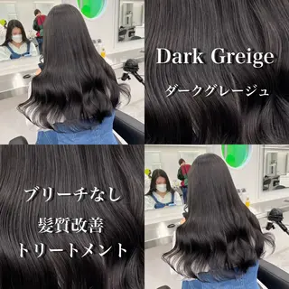 ロング カラー 表参道/透明感カラー /暗髪/ジュキヤのヘアスタイル