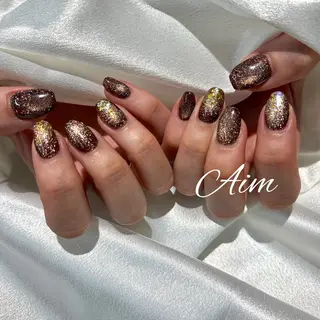 ネイル ネイルサロンAim河原町[ヘアセット　ヘアエクステ　着付　専門店]所属・Aim🌿 kanaのネイルデザイン