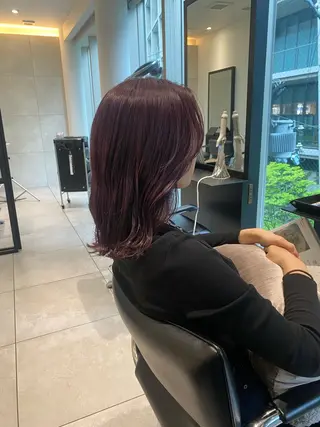 セミロング SPADIC 大阪店所属・梅田美容室 SPADICユヅキ♠のヘアスタイル