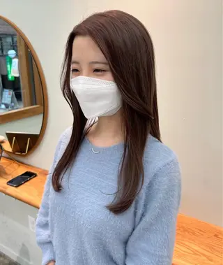 カラー aiko【艶カラー ・ミニモ年内で終了】のヘアスタイル