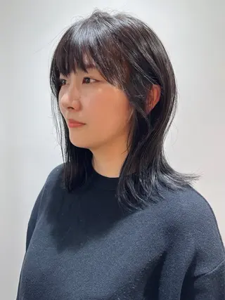 ミディアム モリオフロムロンドン原宿本店所属・ショート/ボブ/ハイ トーン/Nanahaのヘアスタイル