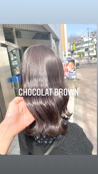 ミディアム カラー 🌷愛されヘア🌷 伊藤　万裕のヘアスタイル