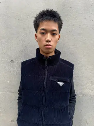 ショート メンズ 神田橋 翔太郎のヘアスタイル