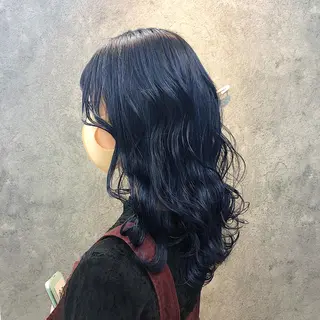 セミロング 所渉/韓国レイヤー /ウルフカットのヘアスタイル