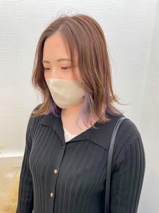 ミディアム カラー Mintleaf 💛MAYUKOのヘアスタイル