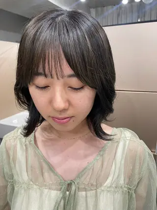 ミディアム カラー 表参道/髪質改善・ 透明感 colorのヘアスタイル