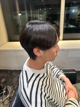 メンズ ENORE銀座店所属・👑パーマ/ ショート👑拓海のヘアスタイル