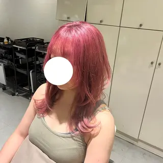 セミロング 黒川 結希のヘアスタイル