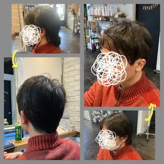 ショート メンズ ✂︎カット得意 🍀笠原草太のヘアスタイル