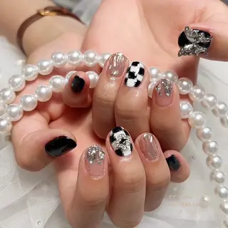 ネイル 💎CC・NaNa 韓国風ネイル🌙Cのネイルデザイン