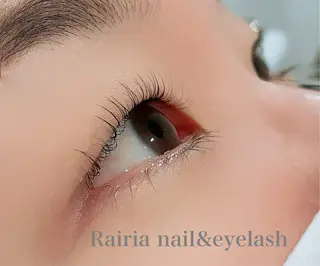 マツエク・マツパ Rairia nail&eyelash所属・Rairia CHIKAのマツエク・マツパデザイン